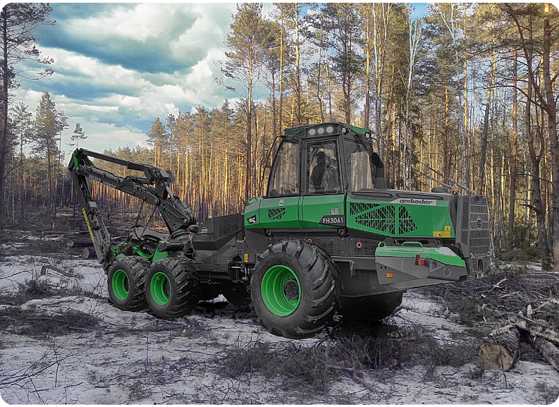 Харвестер AMKODOR FН3061